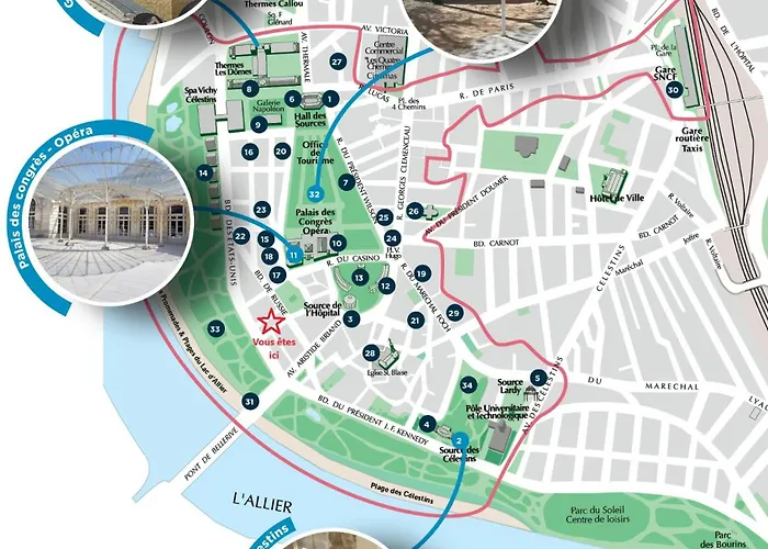 Chez Juliette Triangle D'or - Rez De Chaussee Apartamento Vichy