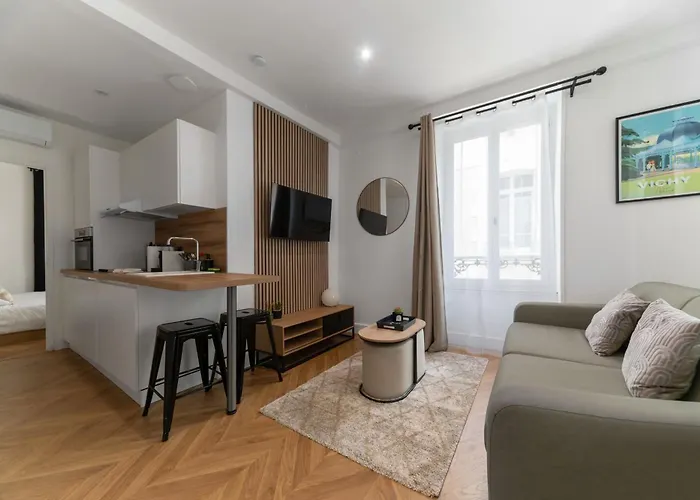 Apartamento Chez Juliette Triangle D'or - Rez De Chaussee Vichy